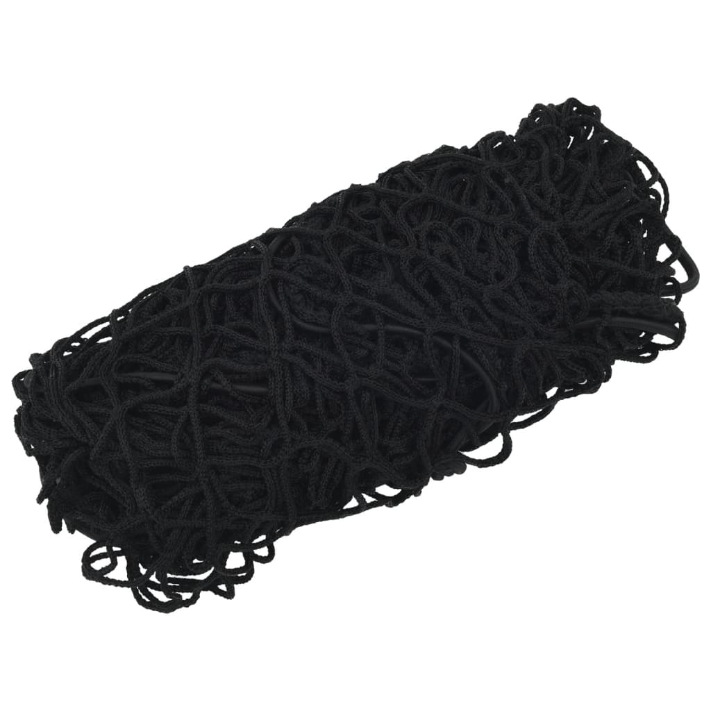 Trailer Net with Elastic Rope Black 11.5x8.2' PP