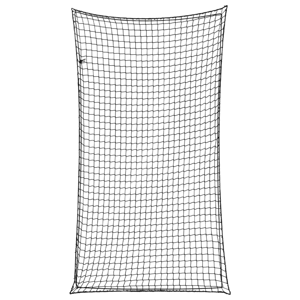 Trailer Net with Elastic Rope Black 14.8x8.2' PP