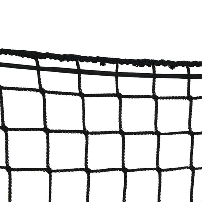 Trailer Net with Elastic Rope Black 14.8x8.2' PP
