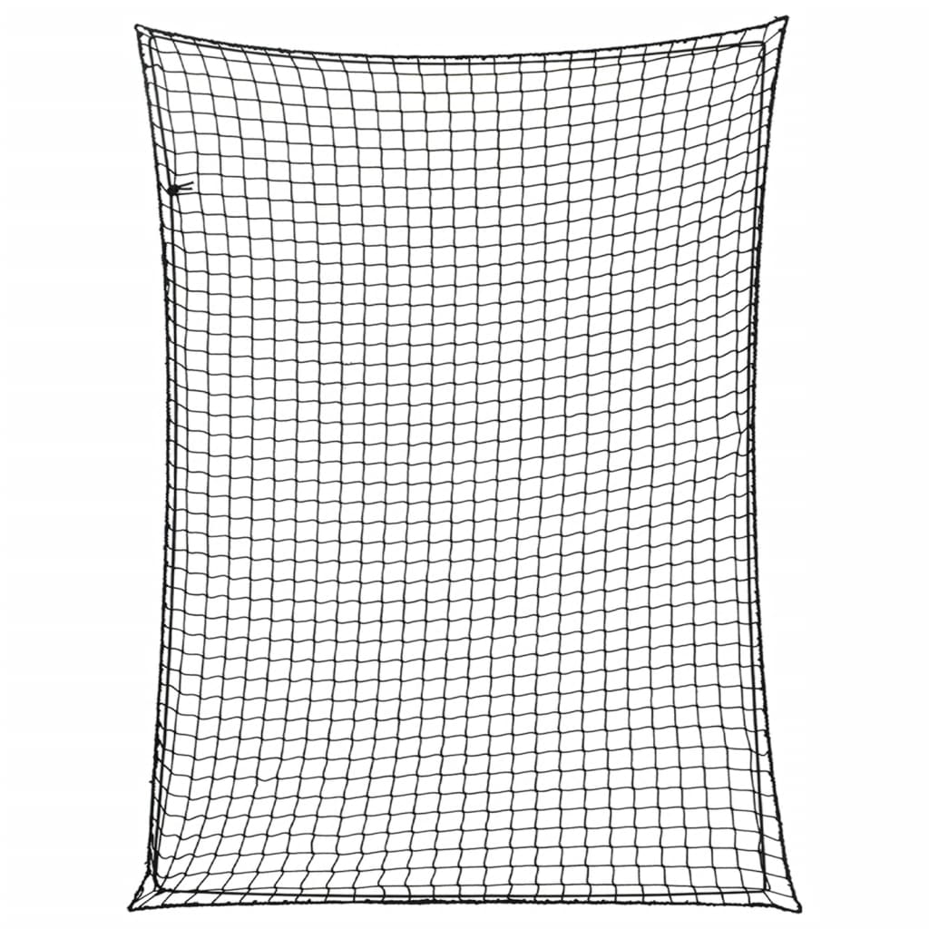 Trailer Net with Elastic Rope Black 13.1x9.8' PP