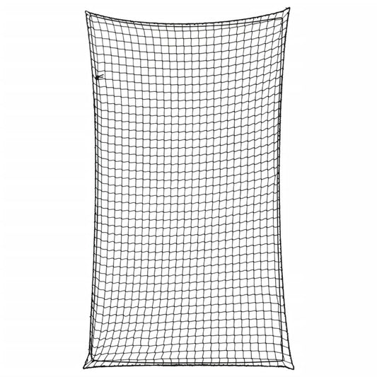Trailer Net with Elastic Rope Black 19.7x11.5' PP