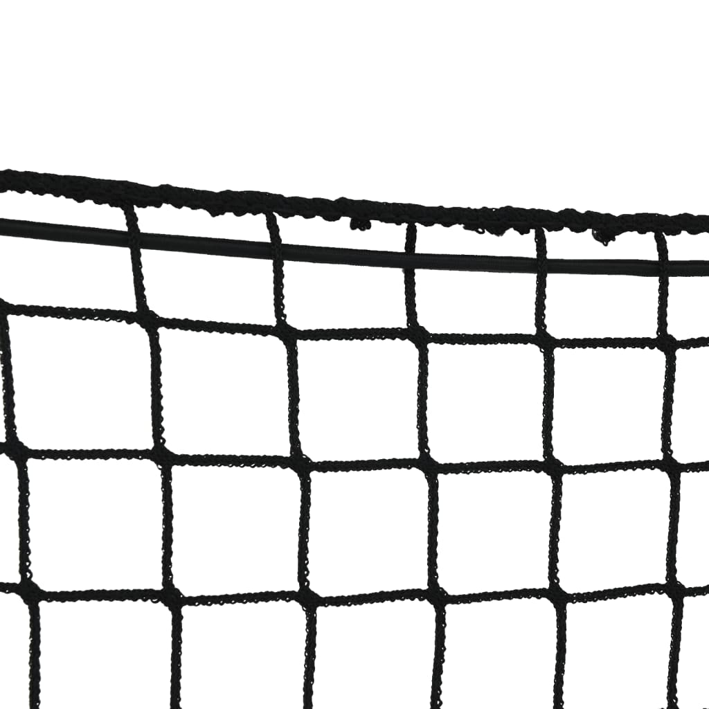 Trailer Net with Elastic Rope Black 19.7x11.5' PP