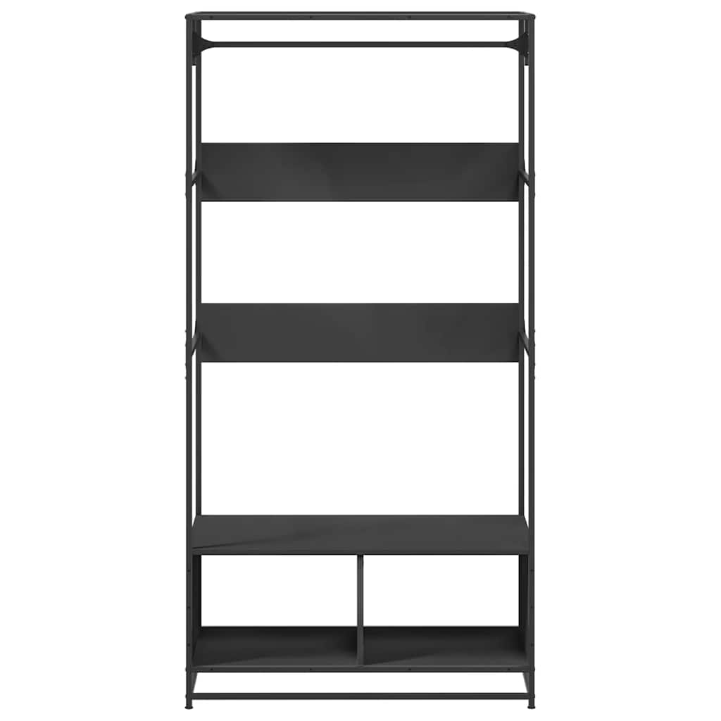 Wardrobe Black Engineered wood, metal Large Wardrobe