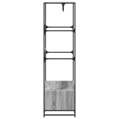 Wardrobe Grey Sonoma Engineered wood, metal 35.4x19.7x70.9 in