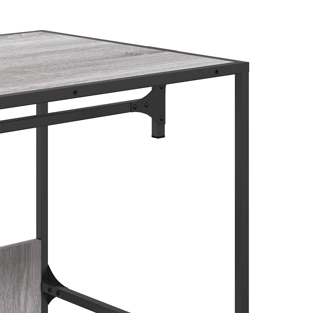 Wardrobe Grey Sonoma Engineered wood, metal 35.4x19.7x70.9 in