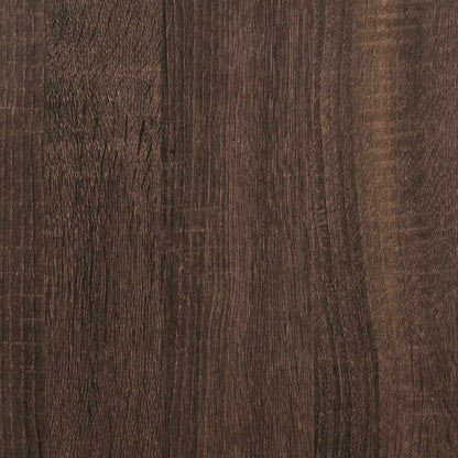 Wardrobe Brown Oak Engineered wood, metal 35.4 x 19.7 x 70.9 in