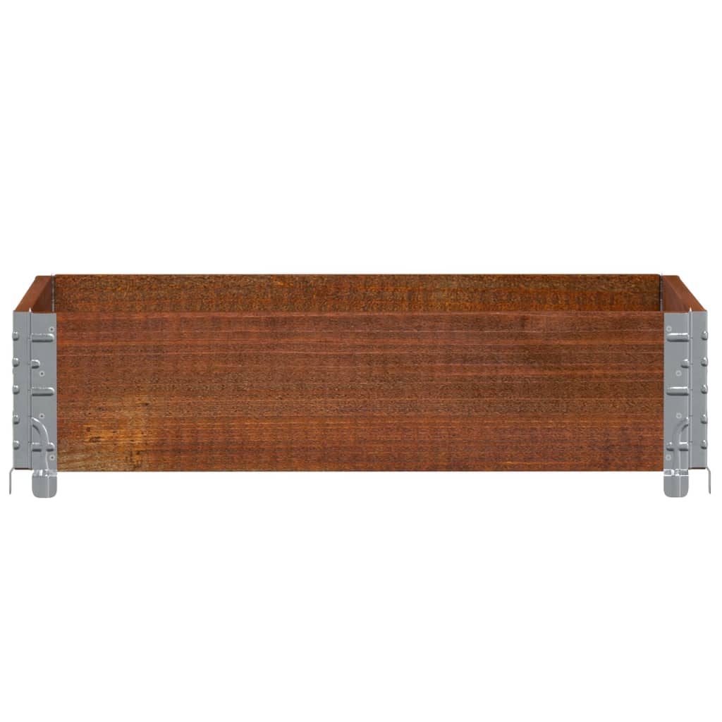 Pallet Collar Brown 31.5x23.6" Solid Wood Pine