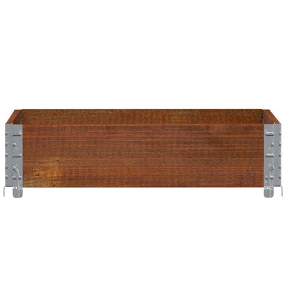 Pallet Collar Brown 31.5x23.6" Solid Wood Pine