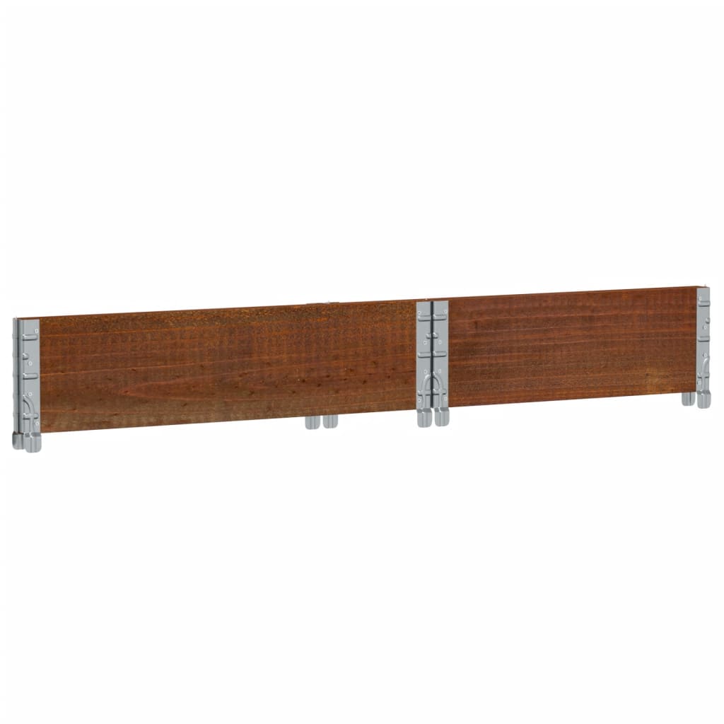Pallet Collar Brown 31.5x23.6" Solid Wood Pine