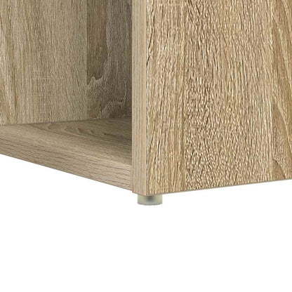 Desk with Shelf Sonoma Oak 108 x 55 x 103.5 cm Engineered Wood