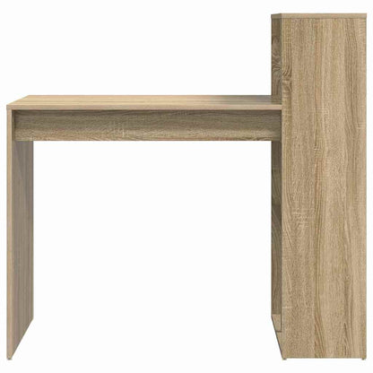 Desk with Shelf Sonoma Oak 108 x 55 x 103.5 cm Engineered Wood