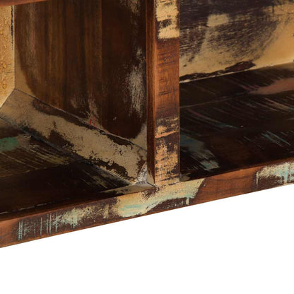 TV Cabinet Multicolor Reclaimed Solid Wood Compact TV Cabinet