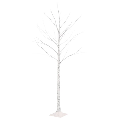 Artificial Christmas Tree Warm White Steel Tall