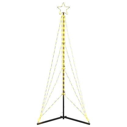 LED Christmas Tree Warm White Powder-coated steel Medium