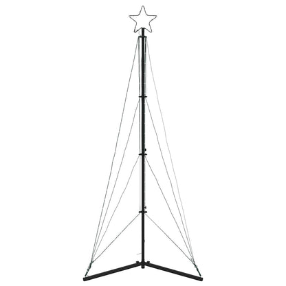 Led Christmas Tree Cold White Powder-coated steel Medium