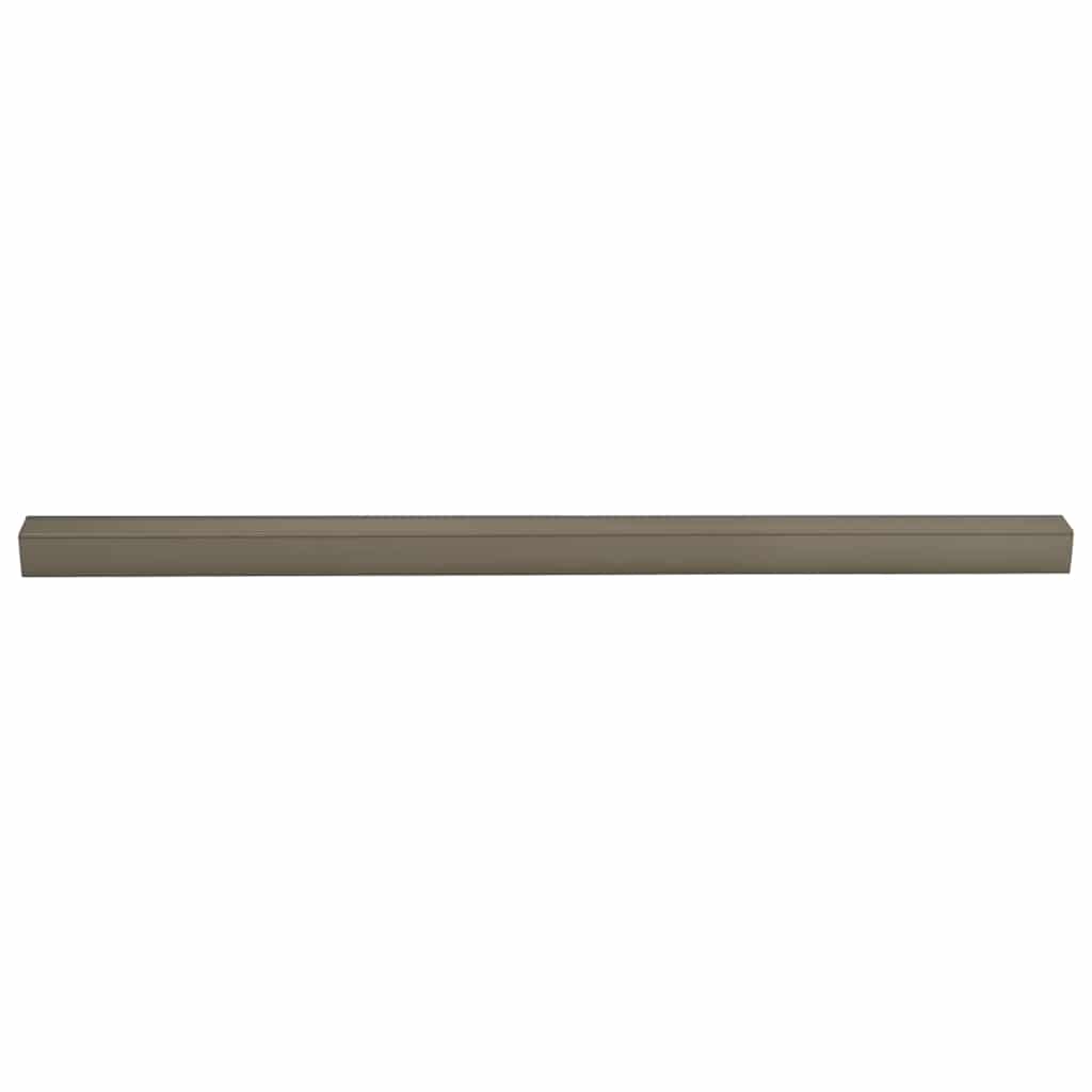 Stair Nosings 10 pcs Champagne 67 cm Aluminium