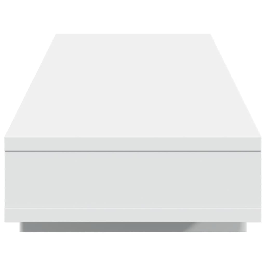 Monitor Stand White 39.4x10.6x5.9" Engineered Wood