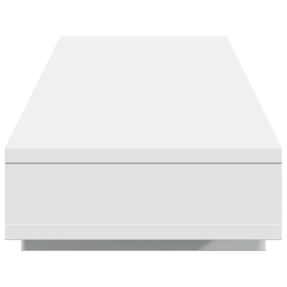 Monitor Stand White 39.4x10.6x5.9" Engineered Wood