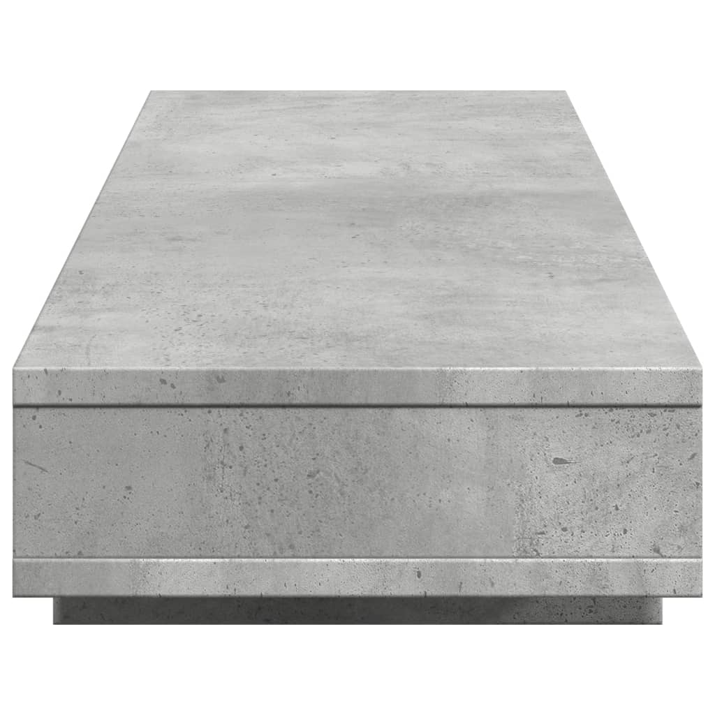 Monitor Stand Concrete Grey 39.4x10.6x5.9" Engineered Wood