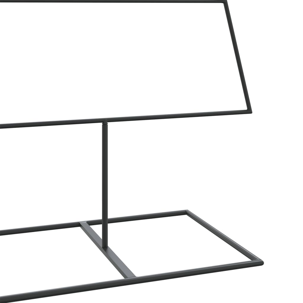 Metal Christmas Tree for Decoration Black 70.9"