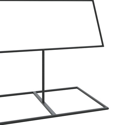 Metal Christmas Tree for Decoration Black 70.9"