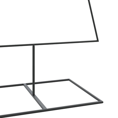 Metal Christmas Tree for Decoration Black 82.7"