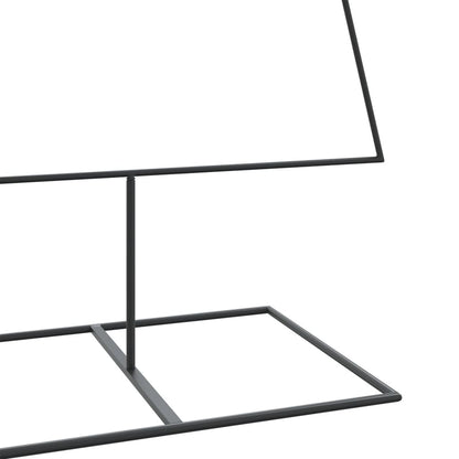 Metal Christmas Tree for Decoration Black 82.7"