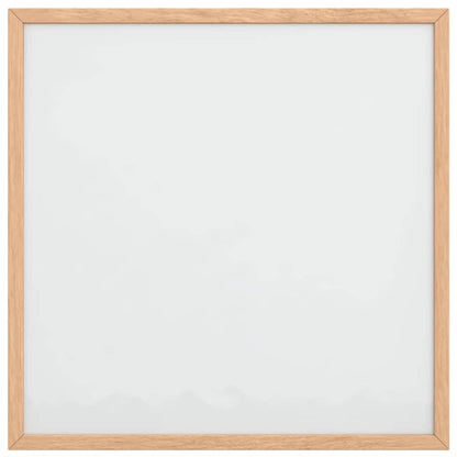 Magnetic Whiteboard with Solid Pine Wood Frame 15.7x15.7"