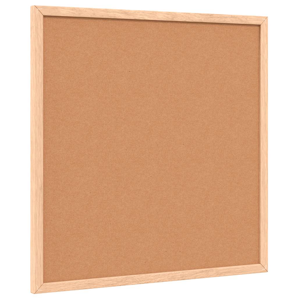 Magnetic Whiteboard with Solid Pine Wood Frame 15.7x15.7"