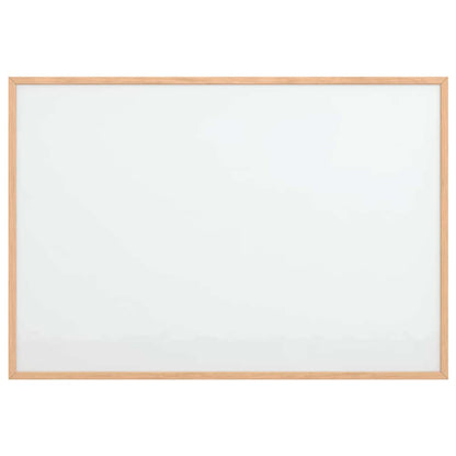 Magnetic Whiteboard with Solid Pine Wood Frame 31.5x21.7"