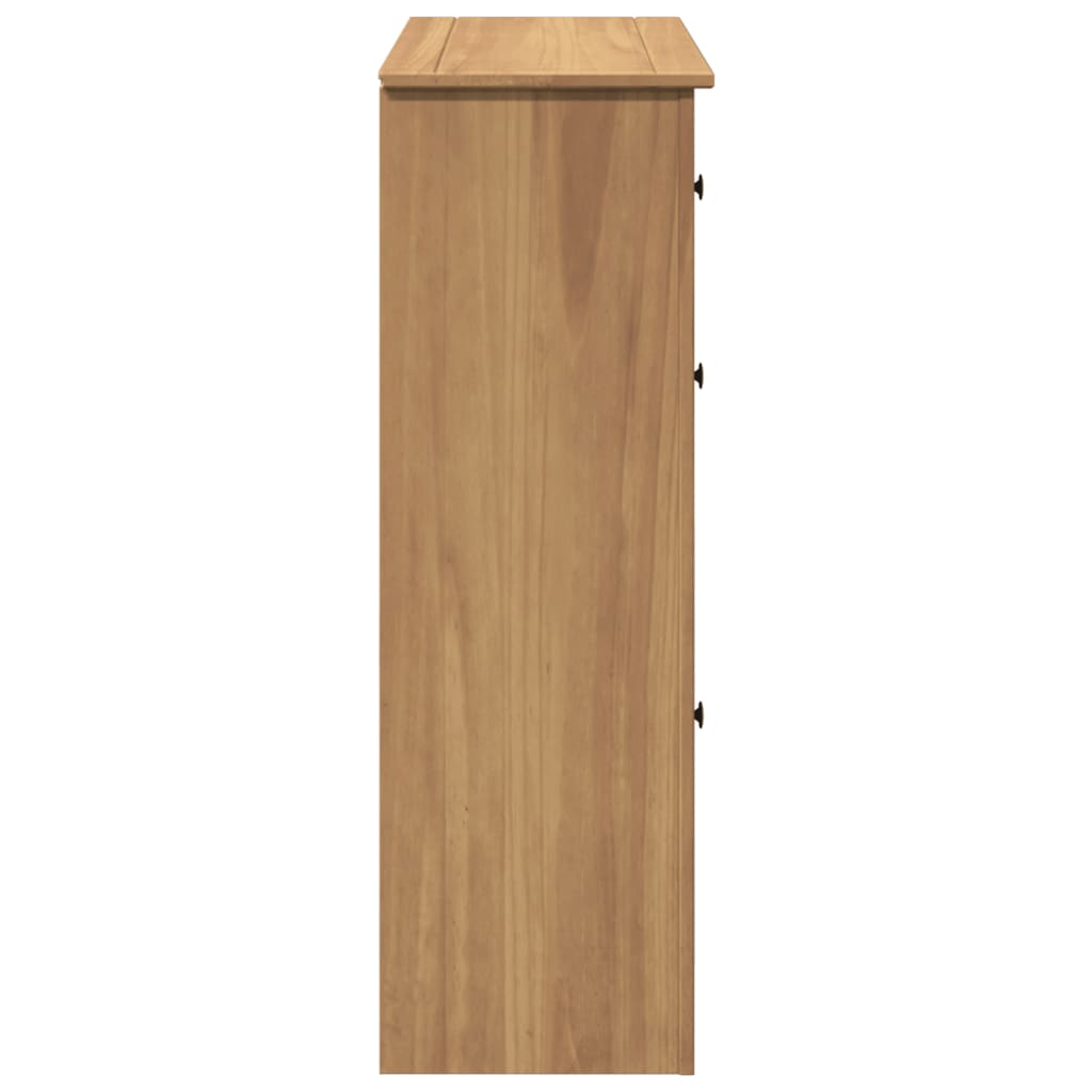Shoe Cabinet Honey Solid pine wood Medium Shoe Cabinet