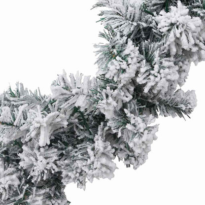 Christmas Garland Green PVC 16.4ft length Decorative Inlays