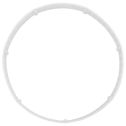 Christmas Tree Skirt White Polypropylene One Size Simple