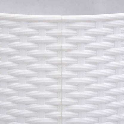 Christmas Tree Skirt White Polypropylene One Size Simple