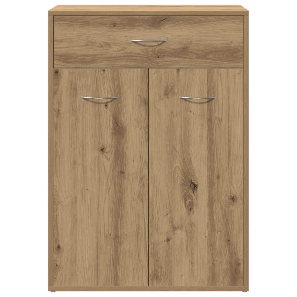 Shoe Cabinet Artisan Oak 23.6x13.8x33.1" Engineered Wood
