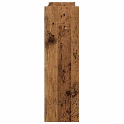 Wall Shoe Cabinet Rustic Wood Engineered Wood Compact