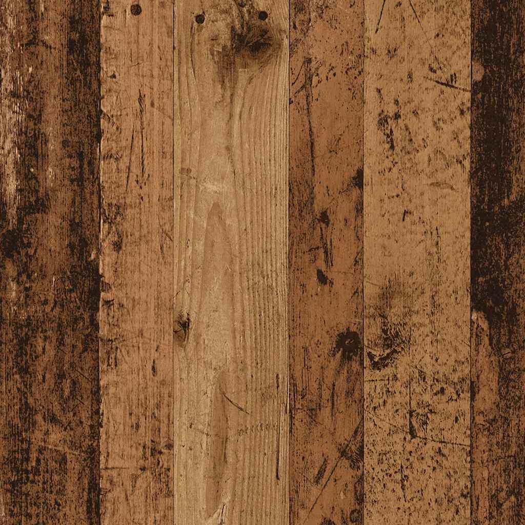 Wall Shoe Cabinet Rustic Wood Engineered Wood Compact