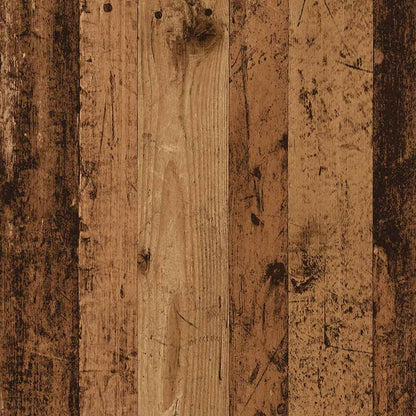 Wall Shoe Cabinet Rustic Wood Engineered Wood Compact