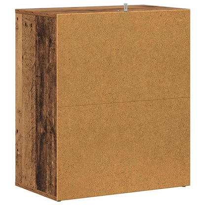 Shoe Cabinet Old wood Engineered wood Medium Shoe Cabinet