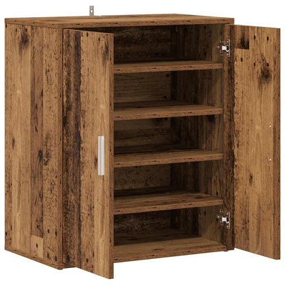 Shoe Cabinet Old wood Engineered wood Medium Shoe Cabinet
