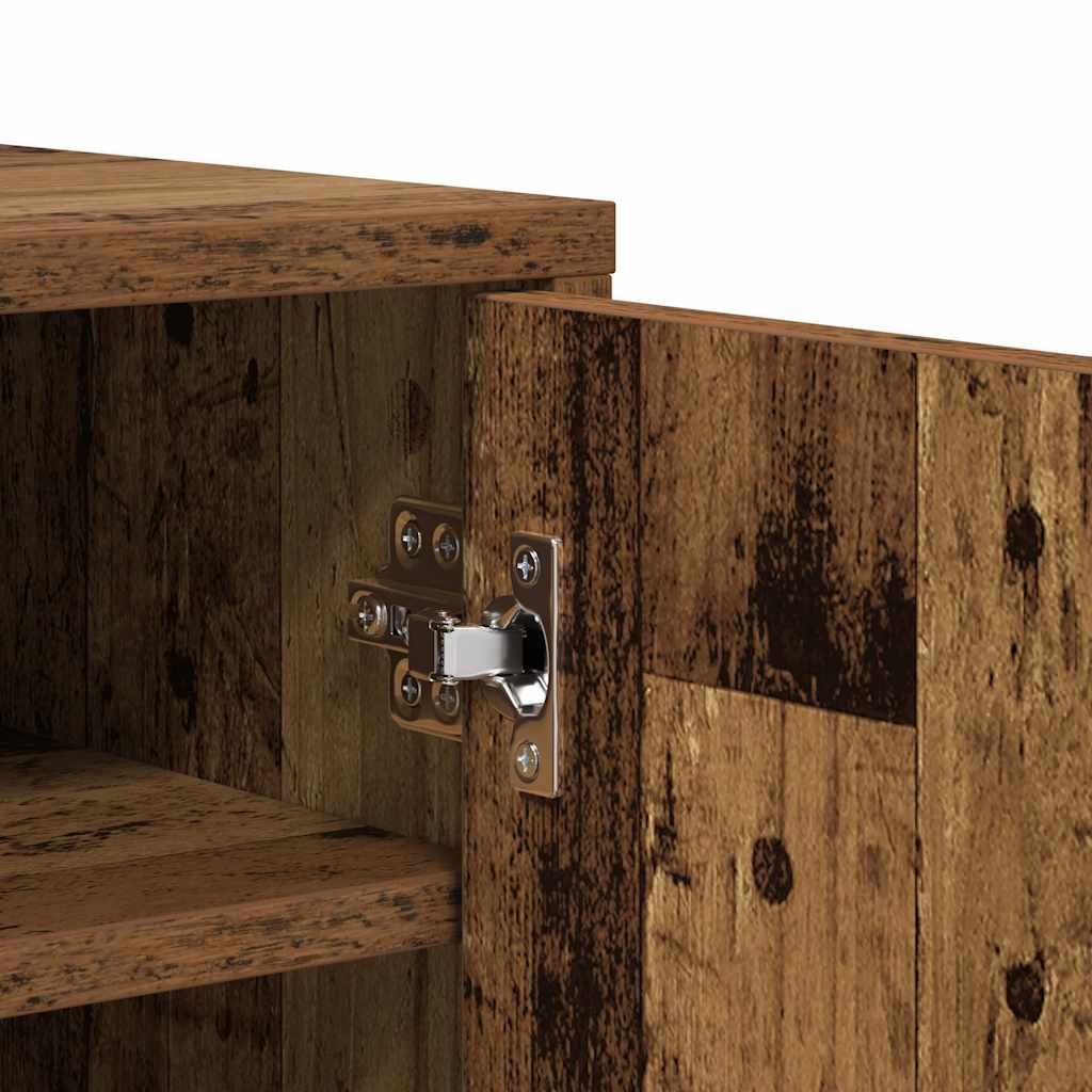 Shoe Cabinet Old wood Engineered wood Medium Shoe Cabinet