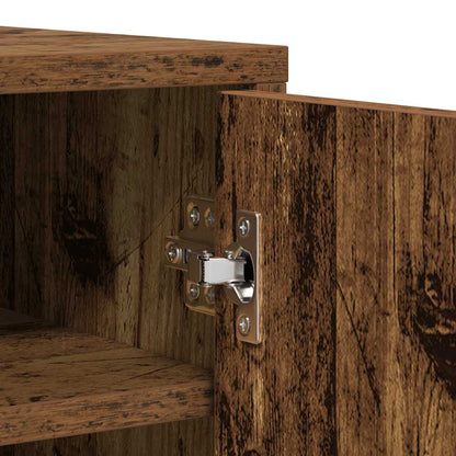 Shoe Cabinet Old wood Engineered wood Medium Shoe Cabinet