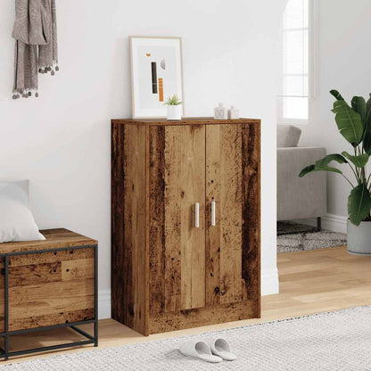 Shoe Cabinet Old wood Engineered wood Medium Shoe Cabinet