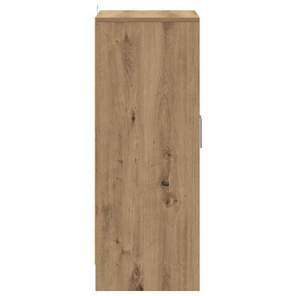 Shoe Cabinet Artisan Oak Engineered Wood 23.6 x 13.8 x 36.2 in