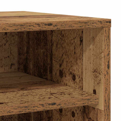 Shoe Cabinet Old wood Engineered wood Compact Shoe Cabinet