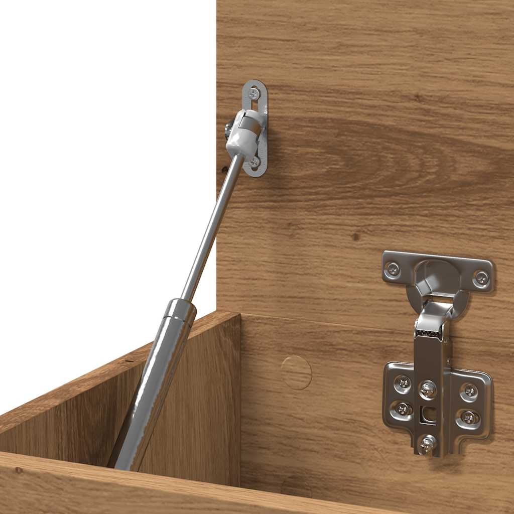 Shoe Bench Artisan Oak Engineered wood Medium Shoe Storage Bench