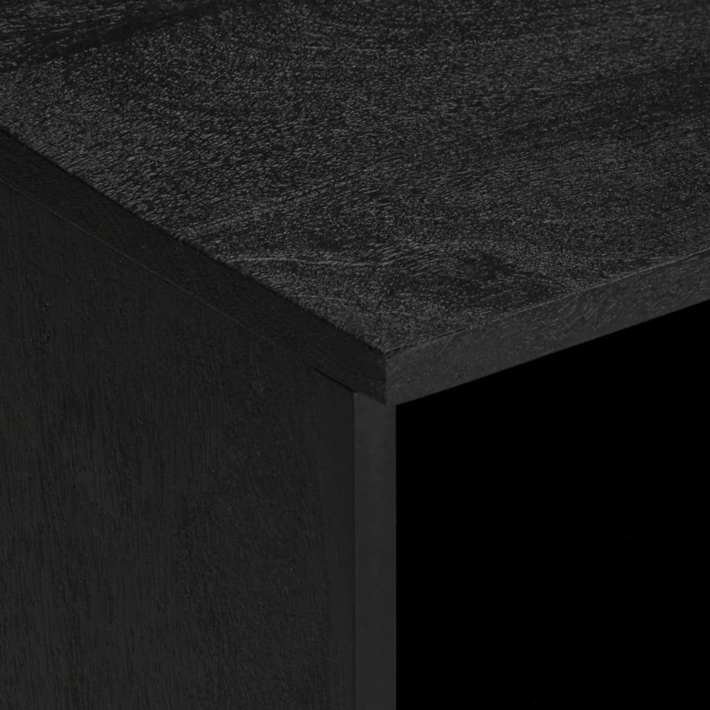 TV Cabinet Black Engineered wood Small TV Cabinet Rectangular