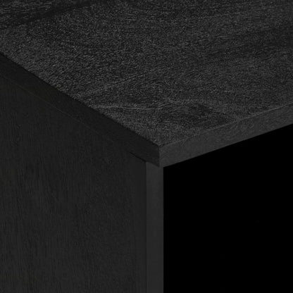 TV Cabinet Black Engineered wood Small TV Cabinet Rectangular