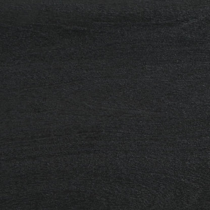 Sideboard Black Engineered wood, solid mango wood, brass