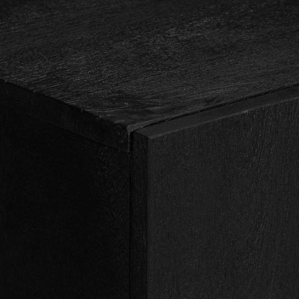Sideboard Black Engineered wood Medium Sideboard Rectangular